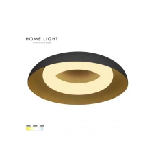 HOME LIGHT Solea 72 CCT LED plafonjera crna