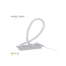 HOME LIGHT Solea 89 CCT LED stona lampa bela