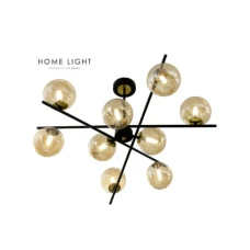 HOME LIGHT TALIA 42 LUSTER 9*G9 CRNA/BAKAR