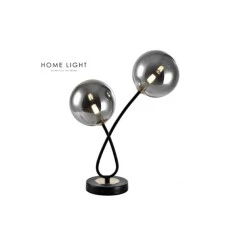 HOME LIGHT TALIA 47 STONA LAMPA 2*G9 CRNA/BAKAR