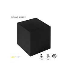 HOME LIGHT Tayo 6W 3CCT Solarna svetiljka crna HOME LIGHT Tayo 6W 3CCT Solarna svetiljka crna