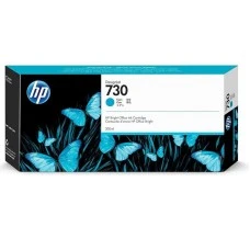 HP No.730 300-ml Cyan DesignJet Ink Cartridge (P2V68A)