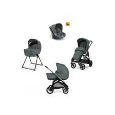 INGLESINA Kolica za bebe Trio sistem Aptica Darwin25,Emeraldgreen