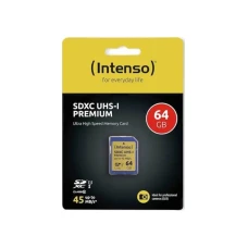 INTENSO SD Card 64GB UHS-I Premium 3421490 INTENSO SD Card 64GB UHS-I Premium 3421490