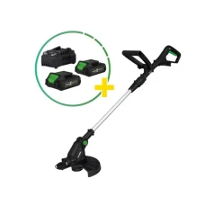 ISKRA Set akumulatorski trimer za travu, punjač+2 baterije