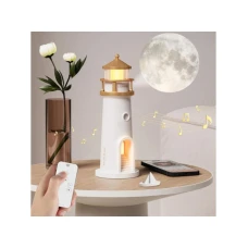 JWD LED ambient lampa Svetionik sa BT zvucnikom, daljinskim upravljac JWD LED ambient lampa Svetionik sa BT zvucnikom, daljinskim upravljac