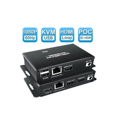 KETTZ KT-HDEX60M HDMI KVM USB Ekstender Cat5e67