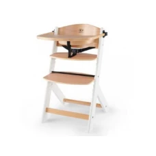 KINDERKRAFT STOLICA ZA HRANJENJE 2U1 ENOCK NATUR+WHITE