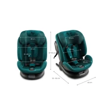 KINDERKRAFT KINDERKRAFT AUTOSEDISTE XPEDITION3 I-SIZE 40-150CM GREEN
