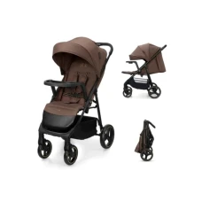 KINDERKRAFT KOLICA ZA BEBE SA TACNOM TRIG 3 BROWN
