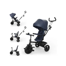 KINDERKRAFT TRICIKL ASTON 2 PLUS NAVY BLUE