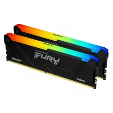 KINGSTON DIMM DDR4 64GB 2x32GB kit 3200MT/s KF432C16BB2AK2/64 Fury Beast RGB KINGSTON DIMM DDR4 64GB 2x32GB kit 3200MT/s KF432C16BB2AK2/64 Fury Beast RGB