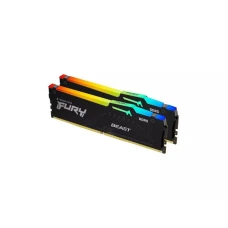 KINGSTON DIMM DDR5 32GB (2x16GB kit) 6400MHz KF564C32BBEAK2-32 Fury Beast Black RGB EXPO KINGSTON DIMM DDR5 32GB (2x16GB kit) 6400MHz KF564C32BBEAK2-32 Fury Beast Black RGB EXPO