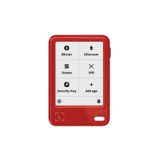 Ledger Nano Gen5 including Ledger Recovery Key - Cherry Red Crypto Wallet