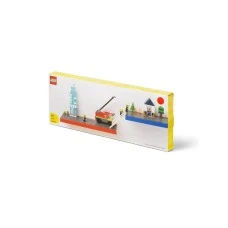 LEGO Polica sa podlogom za gradnju - crvena