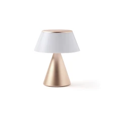 LEXON Bežicna stona led lampa, vodootporna, sa dimerom, zlatna