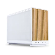 Lian Li DAN A3-mATX White & Wood mini kuciste Lian Li DAN A3-mATX White & Wood mini kuciste