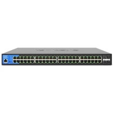 LINKSYS 48-Port Managed Gigabit PoE+ Switch with 4 10G SFP+ Uplinks 740W TAA Compliant LGS352MPC