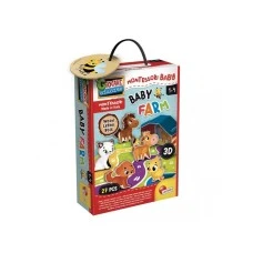 LISCIANI Montesori Edukativna kutija Farm 96886