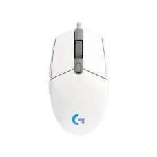 LOGITECH LOGITECH Gejmerski miš G203 LIGHTSYNC (Beli)