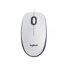 LOGITECH Žični miš M100 (Beli)