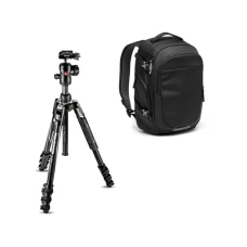 MANFROTTO Tripod SET MKBFRLA4BK-BDL Befree adv alu with adv Backpack
