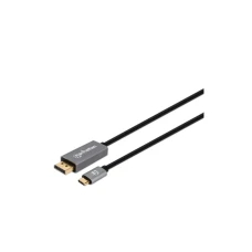 MANHATTAN 8K@60Hz USB-C to DisplayPort 1.4 Adapter Cable 2M 354844 MANHATTAN 8K@60Hz USB-C to DisplayPort 1.4 Adapter Cable 2M 354844