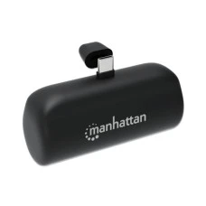 MANHATTAN Powerbank Manhattan 1026336 5000mAh 10W/Black/USB-C
