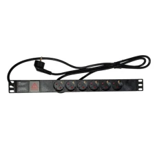 MAXPRO LINE Napojna letva 19 inča, 6 mesta, 16A LAN04088