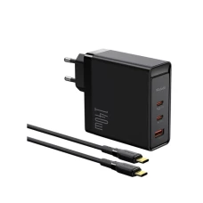 MCDODO CH-2913 SET ZIDNI Punjač 140W PRO, DUAL TIP-C+USB-A + KABL 240W TIP-C NA C, 2m