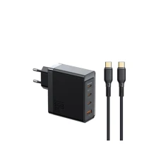 MCDODO CH-5141 SET 100W ZIDNI Punjač USB-C x3 + USB-A + KABL 100W TIP-C, 2m