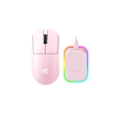 MCHOSE Bežični gaming miš A7 V2 Ultra Plus Pink /PAW 3950/8K Hz/Omron Mechanical MCHOSE Bežični gaming miš A7 V2 Ultra Plus Pink /PAW 3950/8K Hz/Omron Mechanical