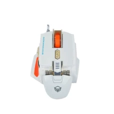 Meetion M975 GEJMERSKI USB ŽIČNI Miš 2600 dpi, BELI