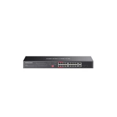 MERCUSYS MS120GP(UN) 20-Port Gigabit Rackmount Switch with 16-Port PoE+ MERCUSYS MS120GP(UN) 20-Port Gigabit Rackmount Switch with 16-Port PoE+