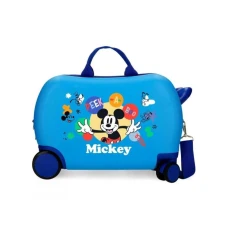 MICKEY Dečji kofer za put i vožnju Disney Peek-a-boo blue 42210 plavi MICKEY Dečji kofer za put i vožnju Disney Peek-a-boo blue 42210 plavi