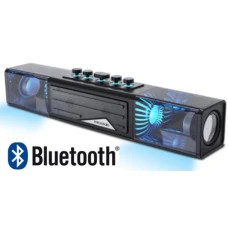 MICROLAB MicrOLAB Microlab MS213B Bluetooth speaker soundbar 2x10W, Baterija 3.7V/4000mA USB, SD, AUX, LED/black
