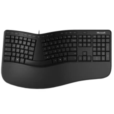 MICROSOFT Žična tastatura Ergonomic (Crna) LXM-00013