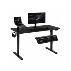 ModernHome Elektricni radni sto 140*60 cm sa podesivom visinom 72-118 cm, crni - ModernHome