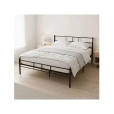 ModernHome Krevet sa metalnim ramom 140x200 cm sa podnicom Black Frame (DNYSF165A)