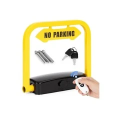 ModernHome Parking barijera sklopiva 35 cm ugaona sa ključem, daljinskom kontrolom i alarmom (DNPL-001)