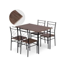 ModernHome Trpezarijski Set Sto + 4 Stolice VERONA