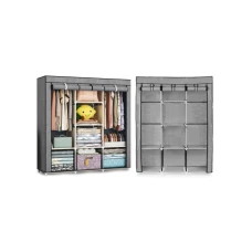 ModernHome Veliki platneni garderober sa policama 3 (PJJSC002)