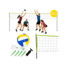 MOVEPRO Sklopiva sportska mreža 600×240 cm za odbojku i badminton
