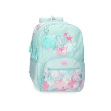 MOVOM I LOVE SEA LIFE ranac za školu tirkizna