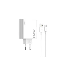MOXOM Kućni punjač MX-HC246 120W 6A Type C beli MOXOM Kućni punjač MX-HC246 120W 6A Type C beli
