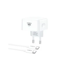 MOXOM MX-HC307 40W Type C na Type C punjač beli MOXOM MX-HC307 40W Type C na Type C punjač beli