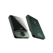 MOXOM MX-PB110 LED PD20W 5000mAh MagSafe Power Bank zeleni