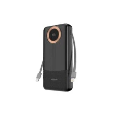 MOXOM MX-PB139 fast 20000mAh QC22.5W+ PD20W Power Bank crni