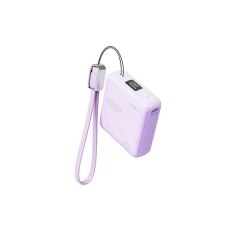 MOXOM MX-PB162 Mini Cookie PD20W + SCP22.5W 10000mAh Power Bank ljubičasti