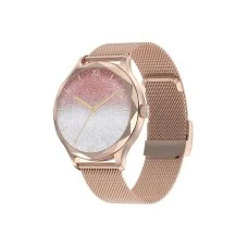MS MOBILE DT Diamond Smart Watch srebrni zlatni (metalna narukvica)